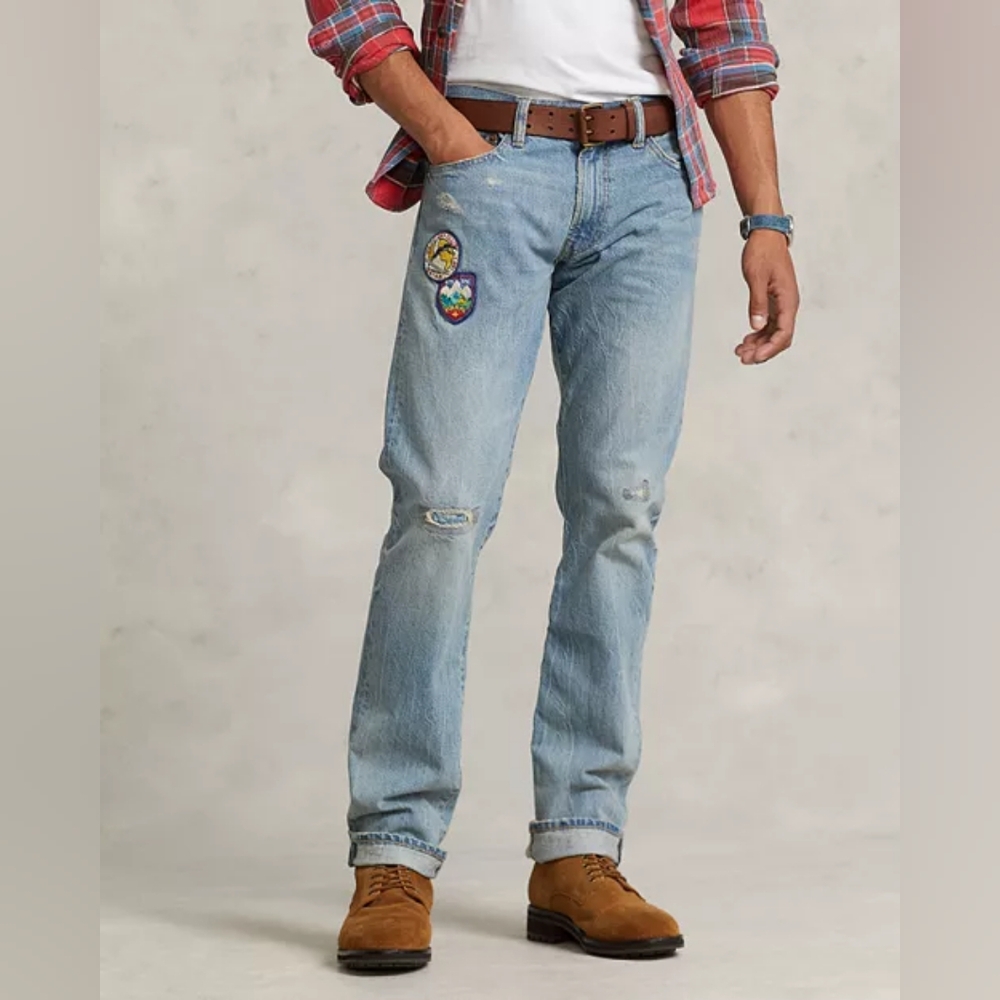 POLO RALPH LAUREN Denim‎ Varick Straight-Leg Jeans (Sz 34x32) - Picture 4 of 16